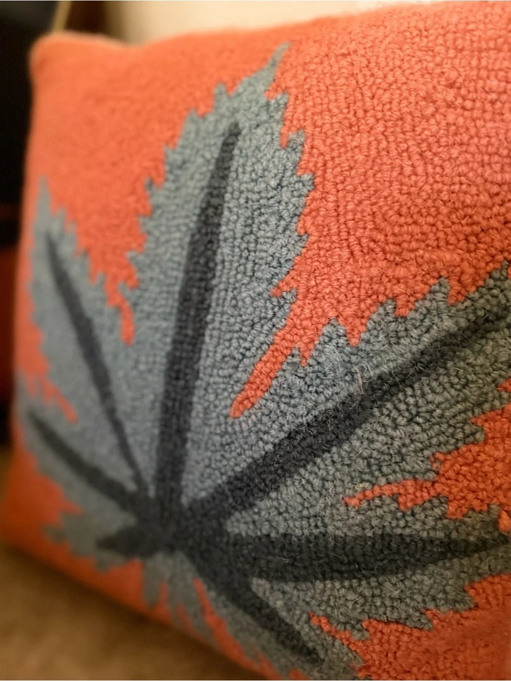 Trendy 4/20 Leaf Pillow
